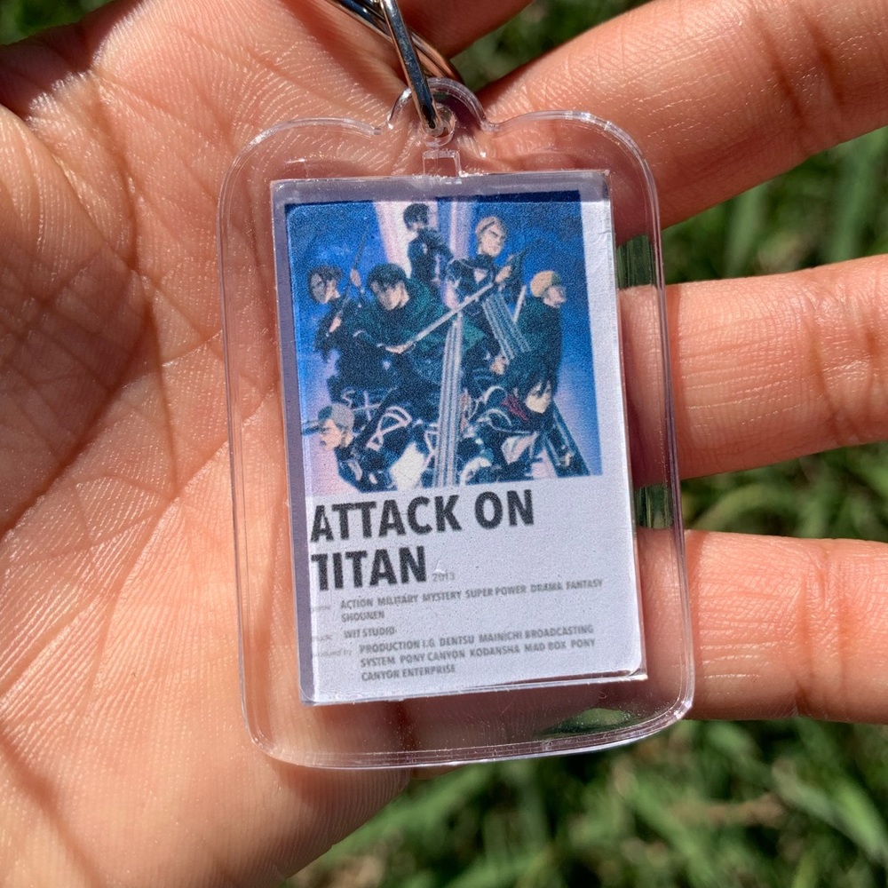 Attack On Titan Anime Keychain